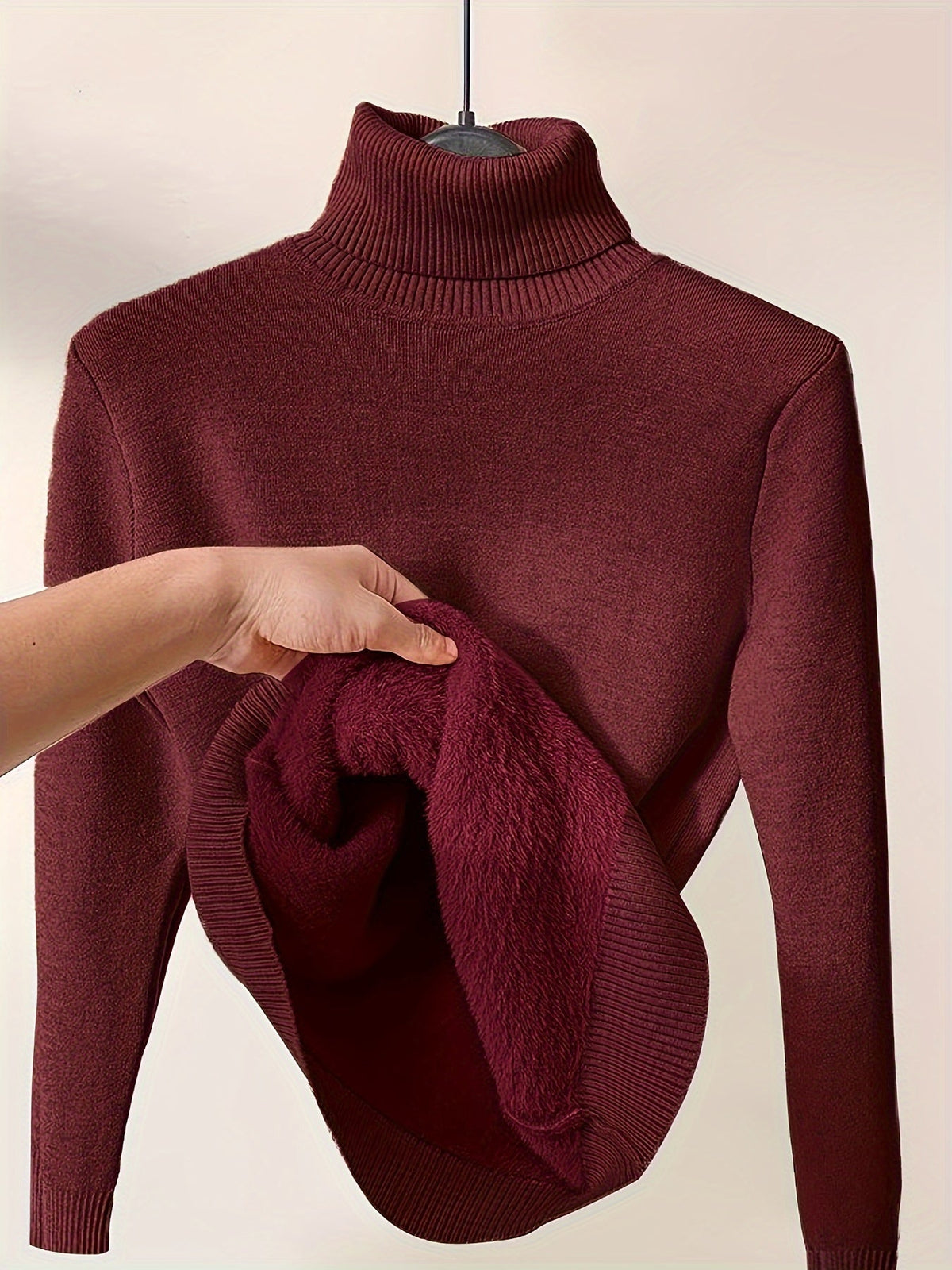 Ines Paris | Pull tunique femme col montant