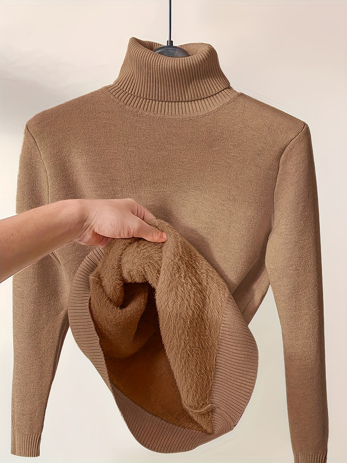 Ines Paris | Pull tunique femme col montant