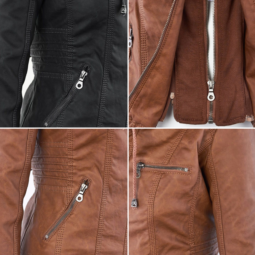 Ines Paris | Veste effet cuir femme grande taille