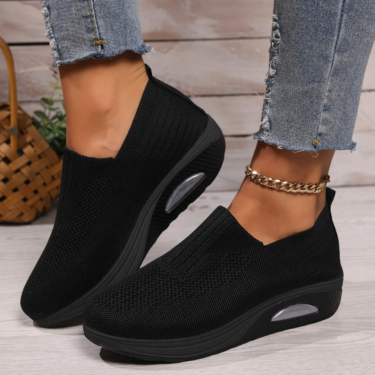Ines Paris | Chaussures Confort Femme Semelle Amortissante à Enfiler