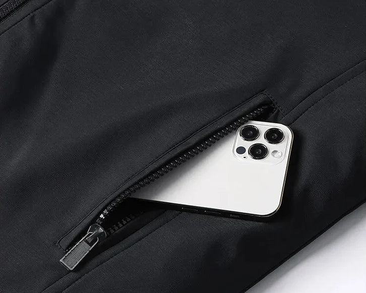 Veste de pluie homme imperméable, coupe confortable