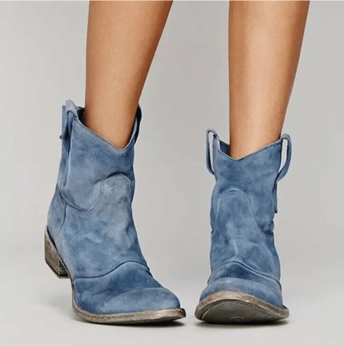 Ines Paris | Bottines confort femme à talon bloc et zip