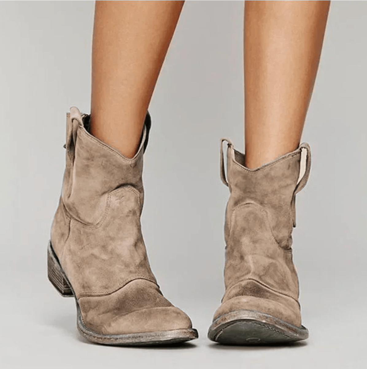 Ines Paris | Bottines confort femme à talon bloc et zip