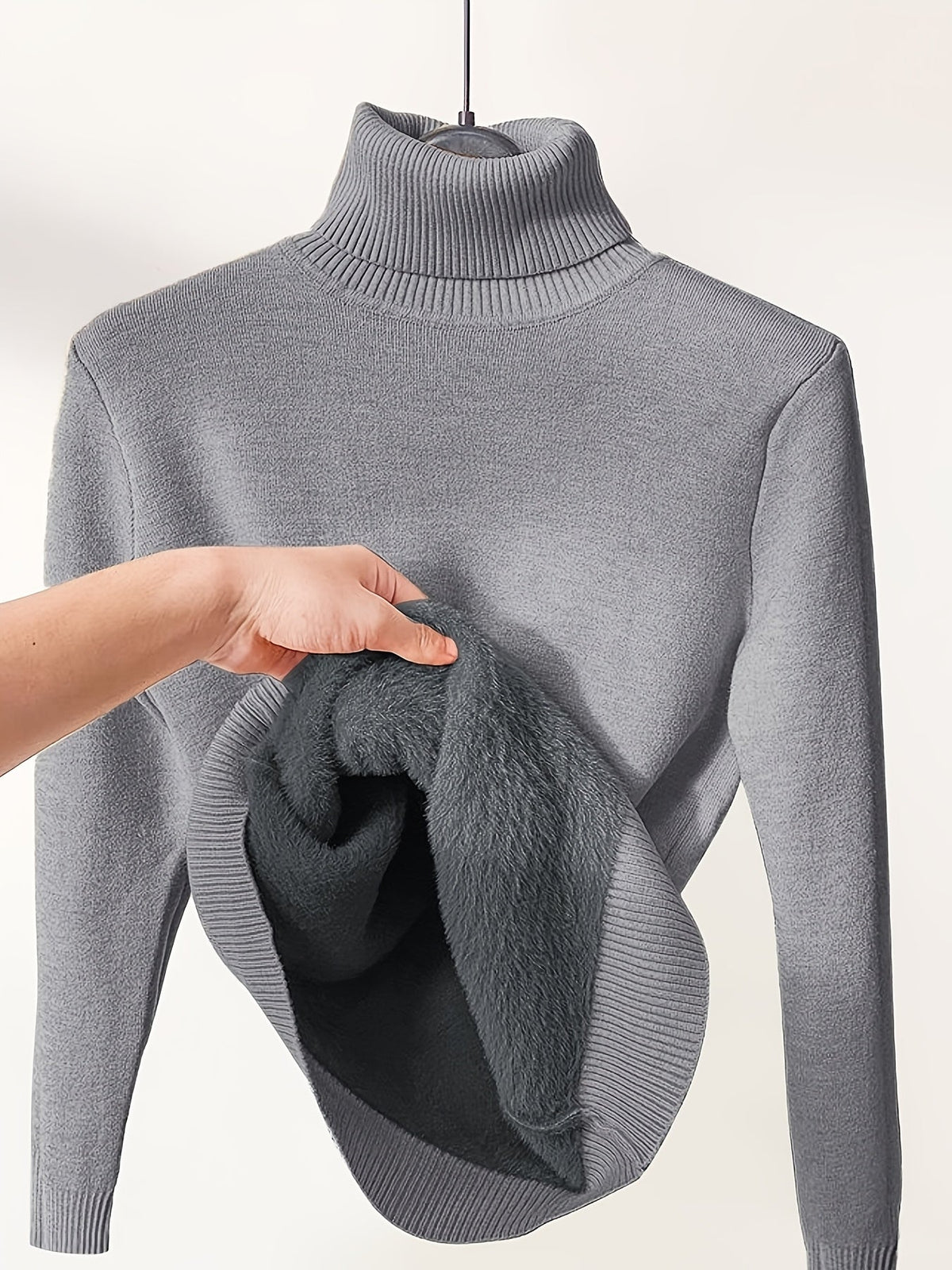 Ines Paris | Pull tunique femme col montant