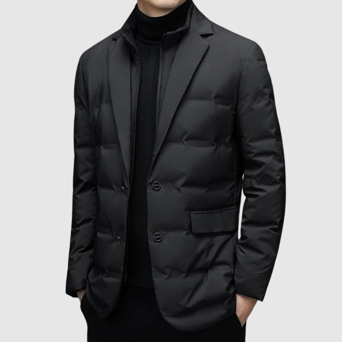 Armand | Doudoune Homme Style Blazer Matelassée à Col Tailleur - vue 4