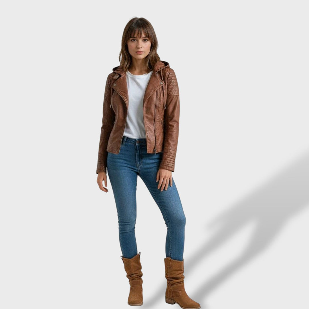 Ines Paris | Bottines mi-mollet femme à sangles et zip