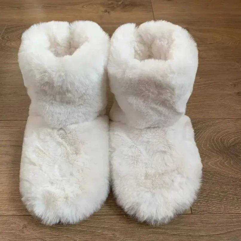 Edith | Chaussons Bottillons Femme en Fausse Fourrure Douce - vue 5