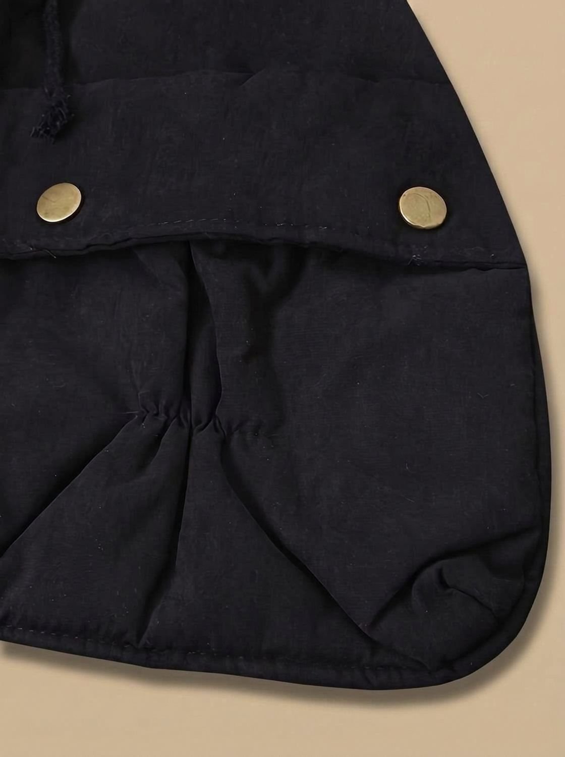 Noémie | Parka Mi-Longue Femme à Col Fausse Fourrure et Taille Coulissée - vue 8