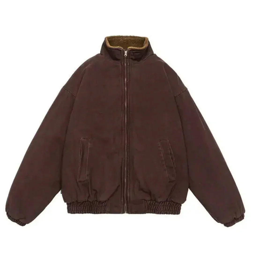 Octave | Blouson Zippé Doublé Polaire Col Montant Homme - vue 1