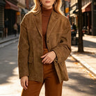 Ines Paris | Manteau Femme Ample Style Rétro – Grandes Poches