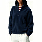 Ines Paris | Sweat Zippé Femme Doublure Polaire – Chaud et Confortable