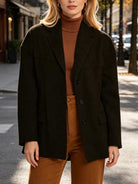 Ines Paris | Manteau Femme Ample Style Rétro – Grandes Poches