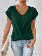Ines Paris | T-shirt femme col cœur légèrement extensible