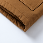 Veste à capuche homme, zip et boutons, poches multiples