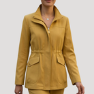 Ines Paris | Veste Utilitaire Femme Taille Ajustable Col Montant