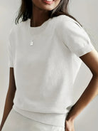 Ines Paris | Pull femme fin manches courtes pour l'été