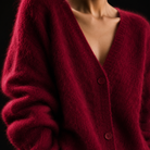 Ines Paris | Cardigan femme effet cachemire à boutons