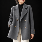 Ines Paris | Manteau femme effet cachemire à boutons