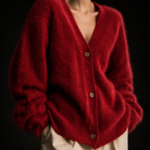 Ines Paris | Cardigan femme effet cachemire à boutons