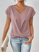 Ines Paris | T-shirt femme col cœur légèrement extensible