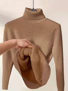 Ines Paris | Pull tunique femme col montant