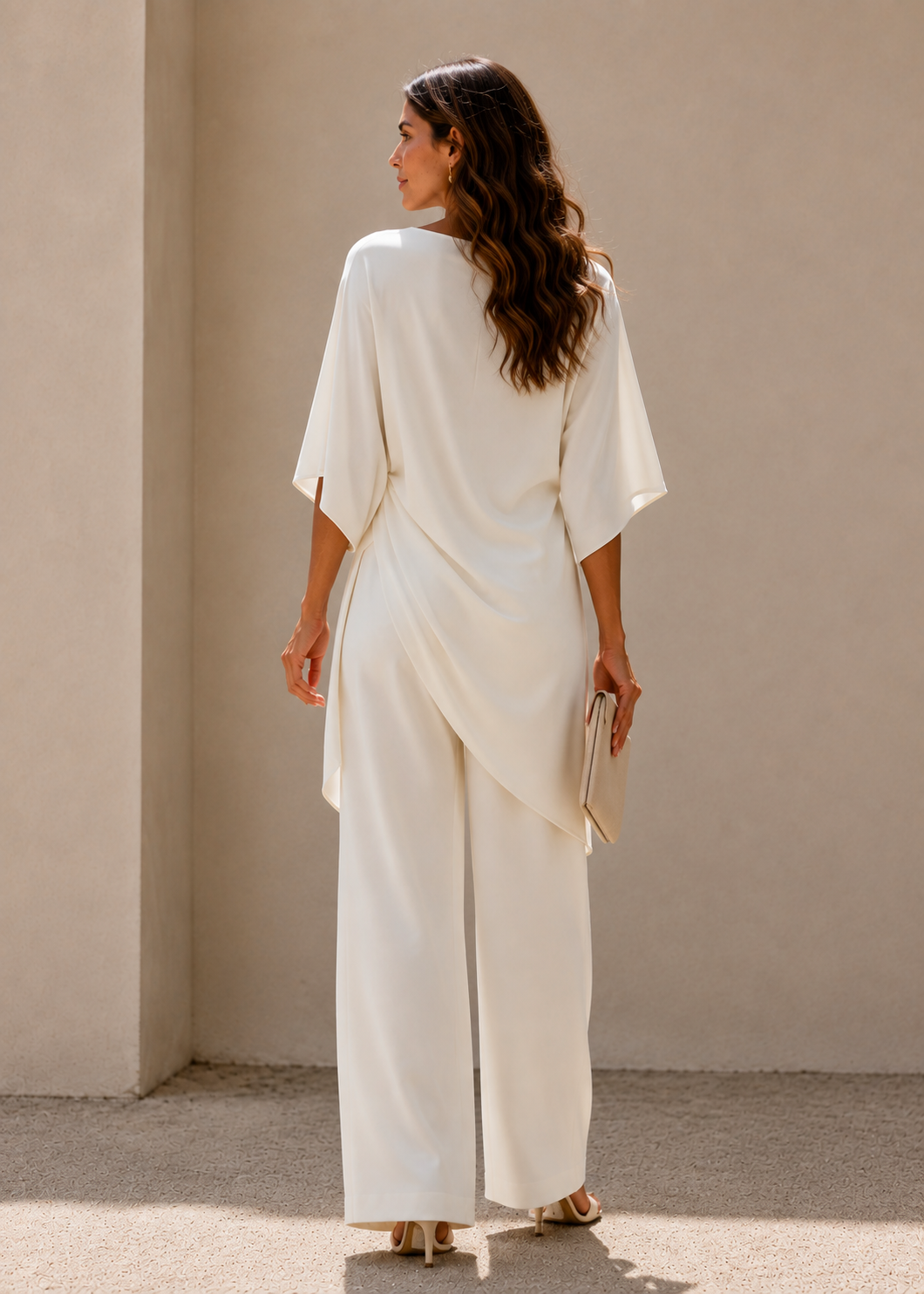Ines Paris | Ensemble blouse et pantalon femme fluide