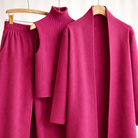 Ines Paris | Ensemble en maille femme 3 pièces effet cachemire