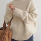 Ines Paris | Pull Col Roulé Oversize Femme Toucher Cachemire
