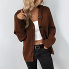 Ines Paris | Cardigan femme en maille côtelée coupe ample