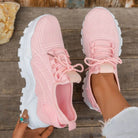 Baskets confort femme ergonomiques amorti bout large