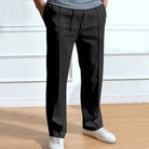 Pantalon slim homme, taille élastique à cordon