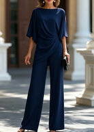 Ines Paris | Ensemble blouse et pantalon femme fluide