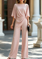 Ines Paris | Ensemble blouse et pantalon femme fluide