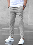 Pantalon homme confortable extensible, coupe moderne