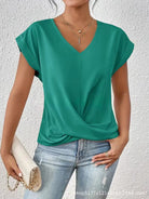Ines Paris | T-shirt femme col cœur légèrement extensible