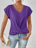 Ines Paris | T-shirt femme col cœur légèrement extensible