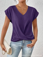 Ines Paris | T-shirt femme col cœur légèrement extensible