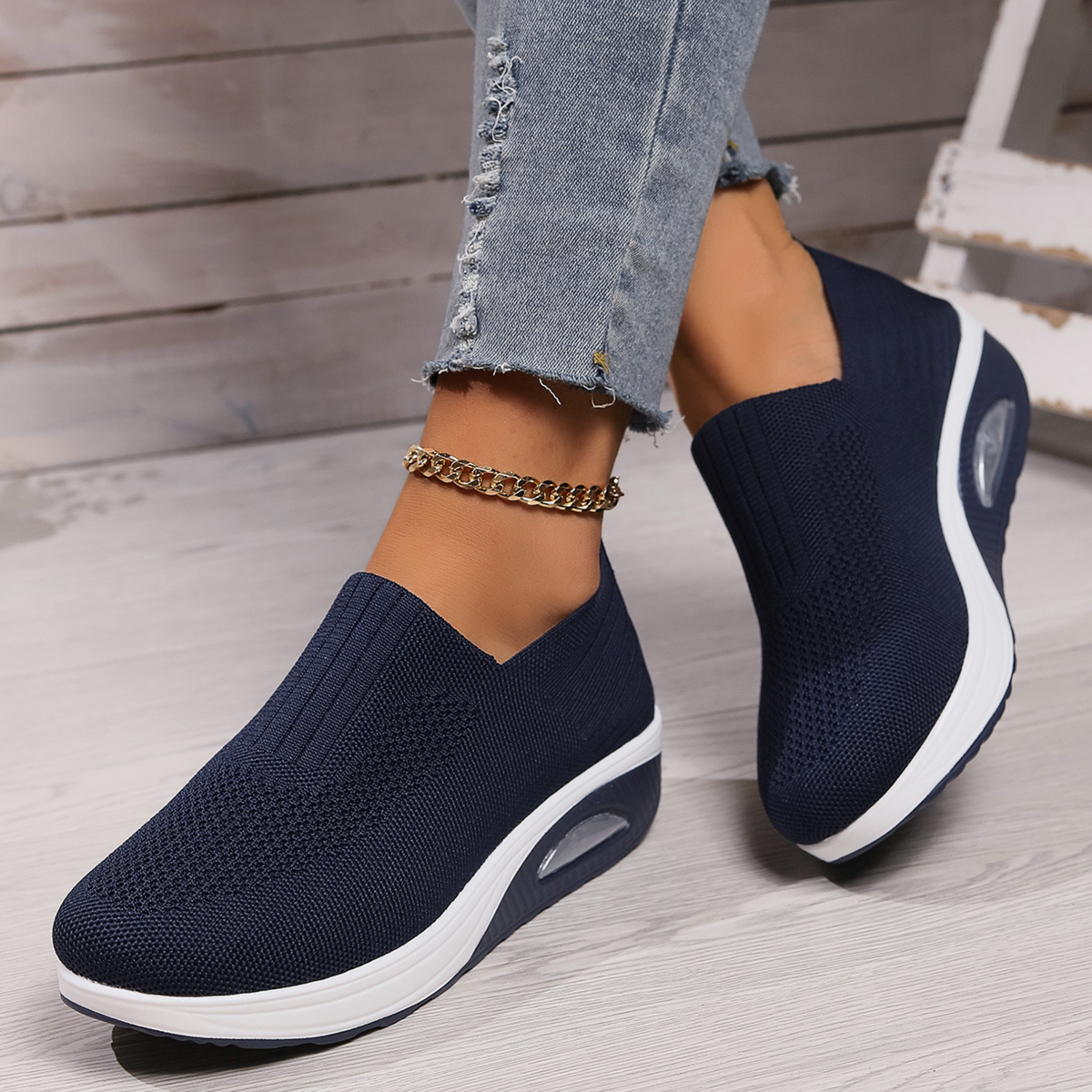 Ines Paris | Chaussures Confort Femme Semelle Amortissante à Enfiler