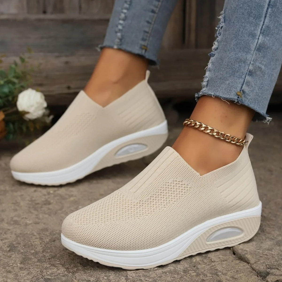 Ines Paris | Chaussures Confort Femme Semelle Amortissante à Enfiler