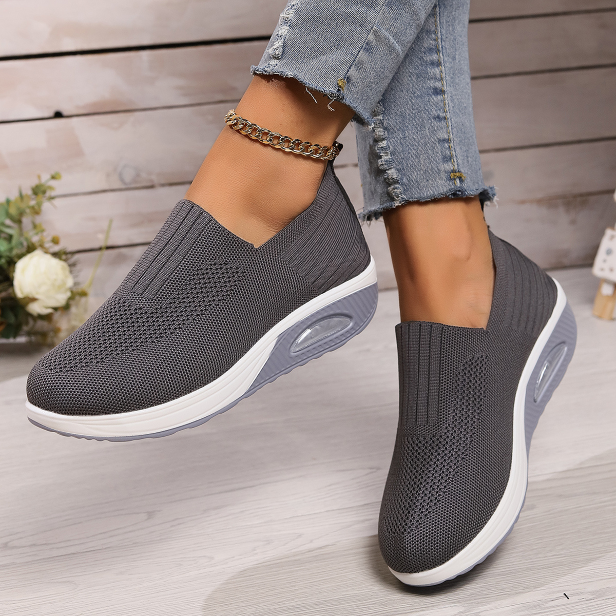 Ines Paris | Chaussures Confort Femme Semelle Amortissante à Enfiler