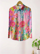 Ines Paris | Blouse femme imprimée colorée coupe fluide