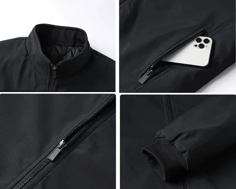 Veste de pluie homme imperméable, coupe confortable