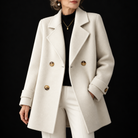 Ines Paris | Manteau femme effet cachemire à boutons