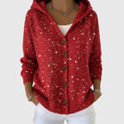 Ines Paris | Cardigan Rayé Femme en Maille Boutonné Grande Taille