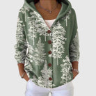Ines Paris | Cardigan Rayé Femme en Maille Boutonné Grande Taille