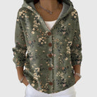 Ines Paris | Cardigan Rayé Femme en Maille Boutonné Grande Taille