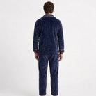 Alphonse | Pyjama Homme en Polaire Douce avec Veste Boutonnée et Pantalon - vue 2