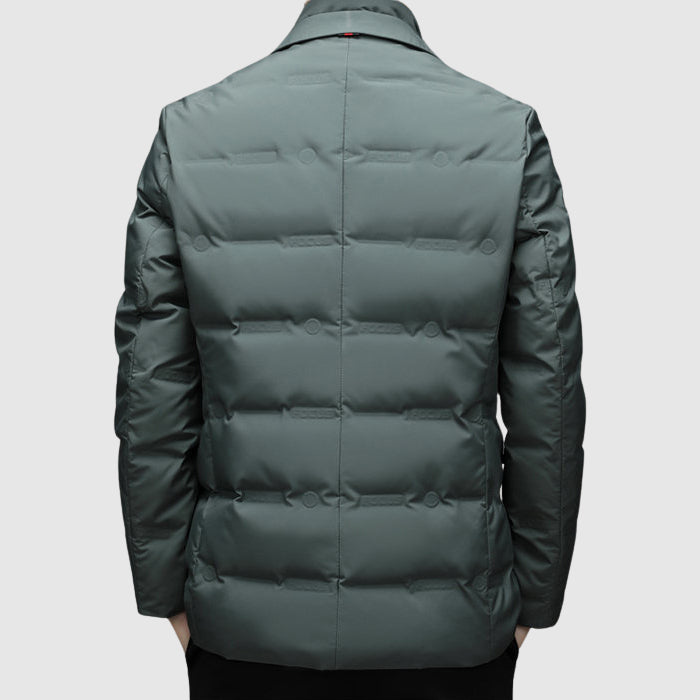 Armand | Doudoune Homme Style Blazer Matelassée à Col Tailleur - vue 3