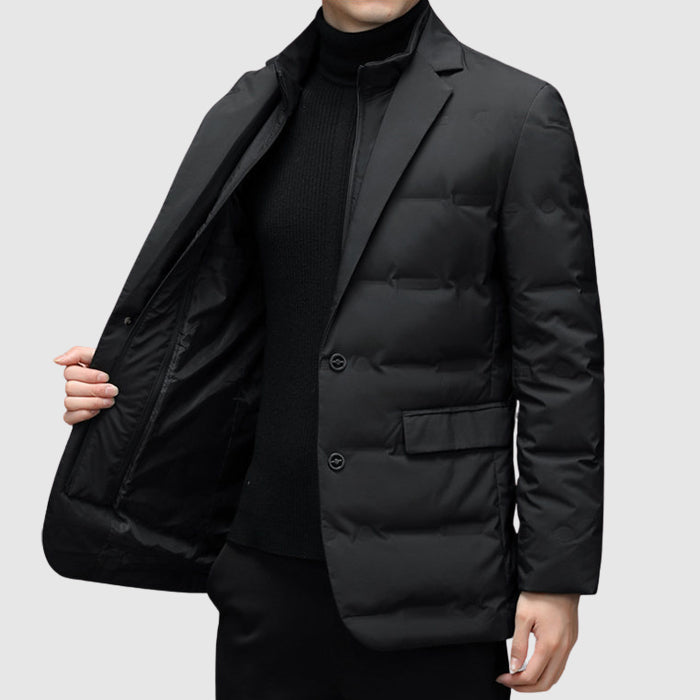 Armand | Doudoune Homme Style Blazer Matelassée à Col Tailleur - vue 5