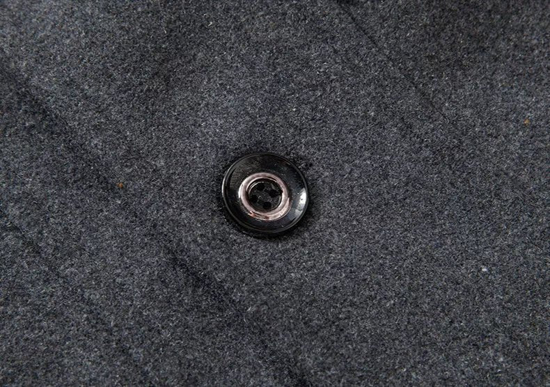 Arnaud | Manteau Homme Toucher Laine Effet 2 en 1 avec Plastron Zippé - vue 9